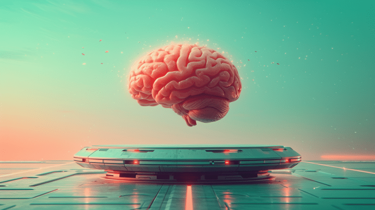 human brain psychology background